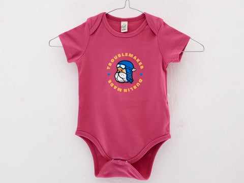 Organic cotton PINK baby Onsie