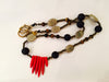 Handmade unique natural gemstones soul necklace