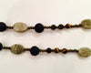 Handmade unique natural gemstones soul necklace