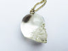 Big crystal skull necklace