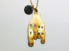 Handmade stamped DOWNTOWN necklace inspired by Eric Nally & Macklemore