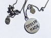 DUBLIN MADE 925' sterling silver stamped necklace