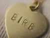 Handmade stamped "EIRE" necklace