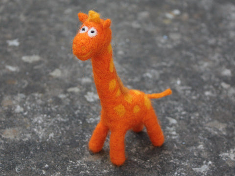 "Giraffe" needle felted friend