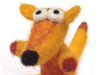 Needle felted fox
