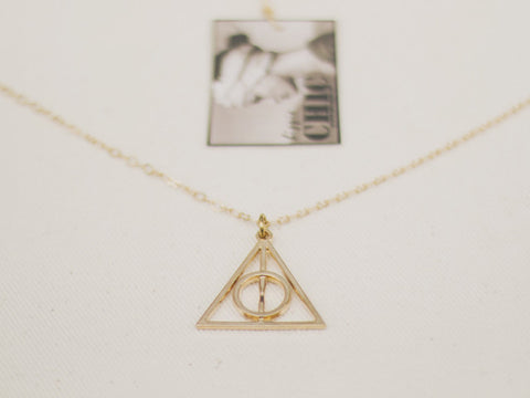 DEATHLY HALLOW necklace
