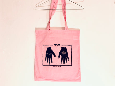 PINK tote bag