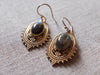 HC LABRADORITE earrings