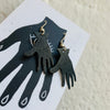 Black HANDS earrings