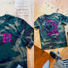 YOGI13 CAMO SKULL TEE