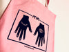 PINK tote bag