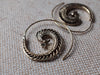Spiral bird BOHO earrings