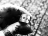 Hand stamped SOUL ring