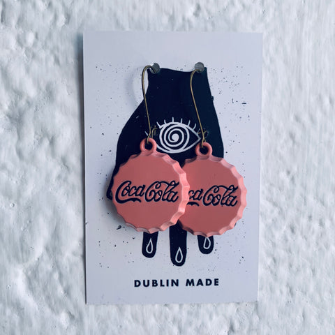 CocaCola earrings