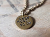 SHOW MUST GO ON necklace