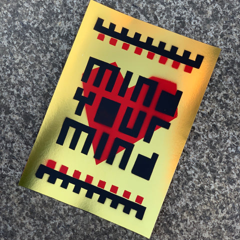 MIND YOUR MIND print