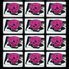 Pink SKULL pin
