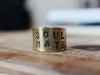Hand stamped SOUL MATE ring
