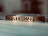 Hand Stamped DUBLIN MADE cuff
