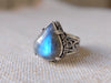 DRAGONS EYE LABRADORITE ring