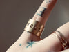 Hand stamped SOUL ring