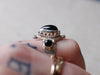 ONYX QUEEN ring