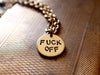 FUCK OFF necklace