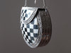 Black and white BOHO BAG