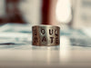 Hand stamped SOUL MATE ring