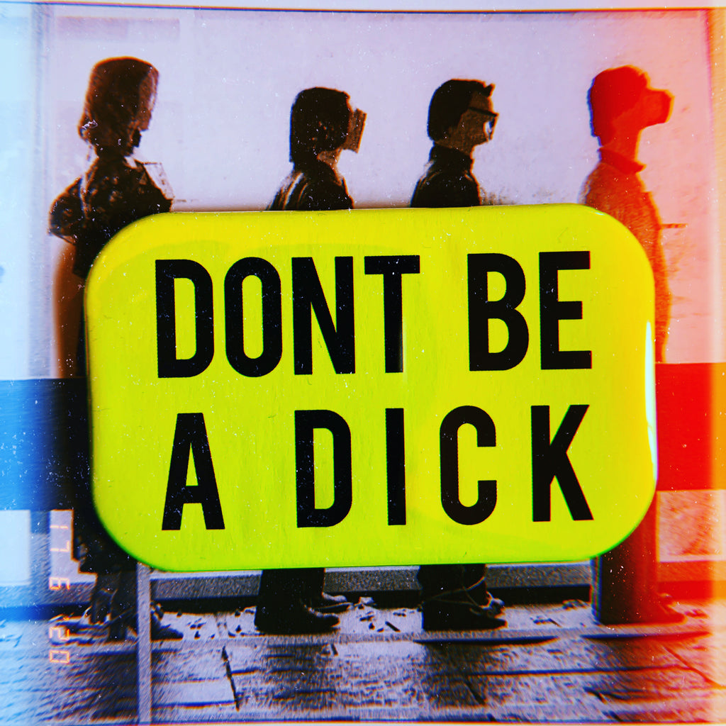DONT BE A DICK pin