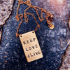 KEEP LOVE ALIVE 87’ necklace