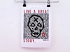 YOGIXIII SKULL print