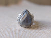 DRAGONS EYE LABRADORITE ring