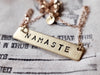 NAMASTE necklace