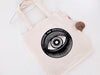 ORGANIC RECYCLED MA EYE tote bag