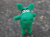 Needle felted Mumi Troll