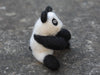 Needle felted baby Panda