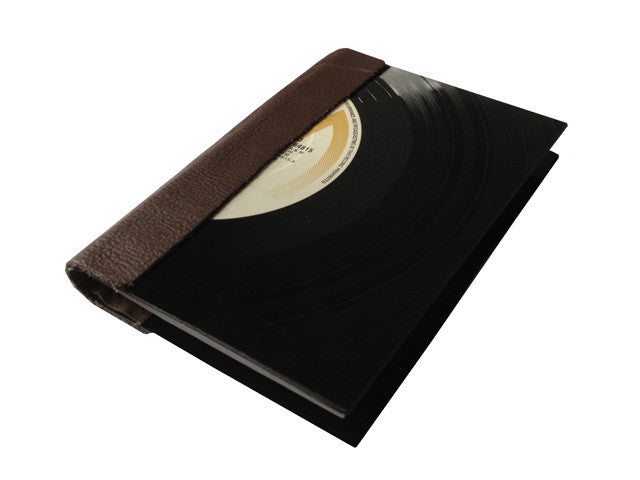 Recycled record notebook