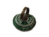Recycled bottle caps ring "Rose"