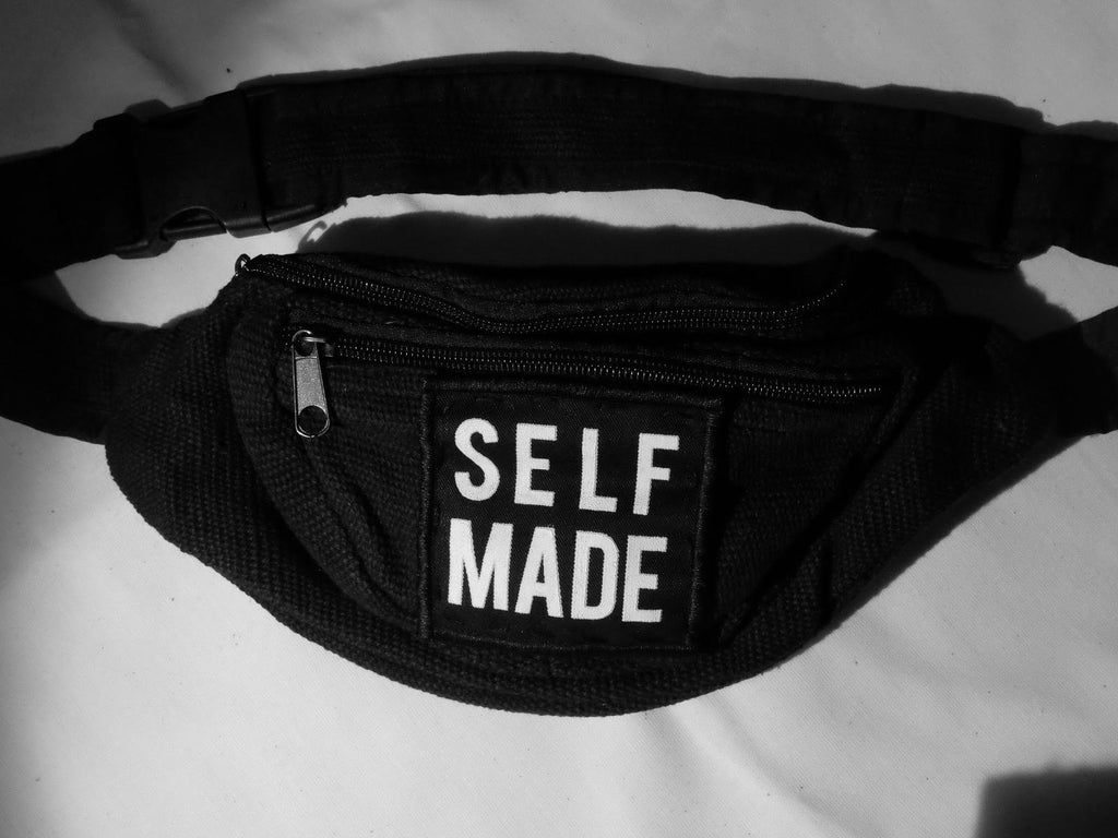 Punk bum bag 'SELF MADE'