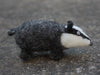 Needle felted little Badger